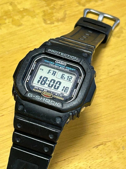 Casio G-Shock G-5600E Watch Module 3160 with Signs of Use and Scratches — Japan Import
