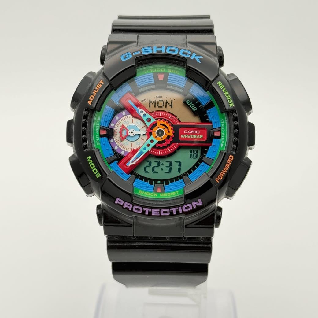 Casio G-Shock GA-110MC-1AJF Crazy Colors Analog-Digital Watch — Japan Import