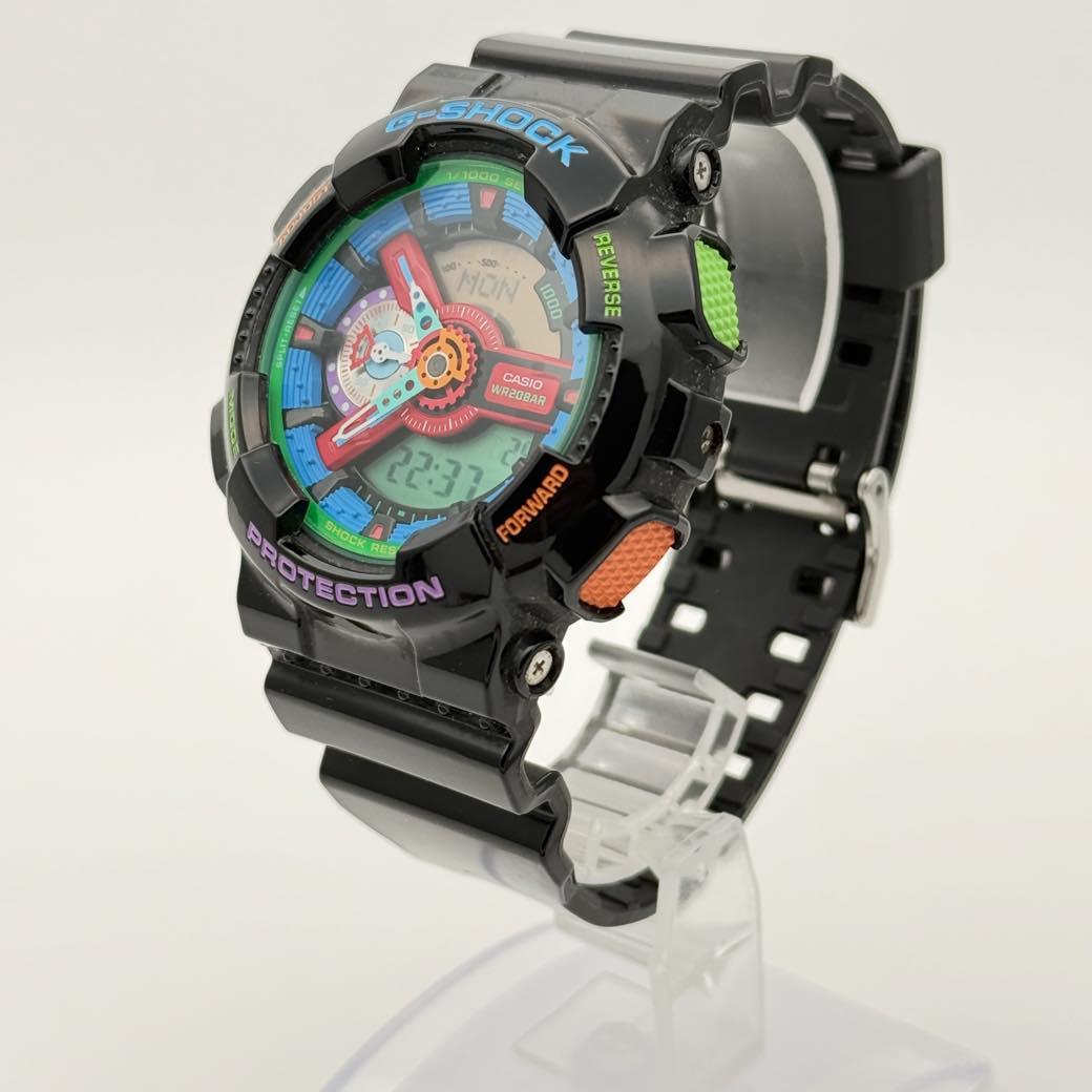 Casio G-Shock GA-110MC-1AJF Crazy Colors Analog-Digital Watch — Japan Import