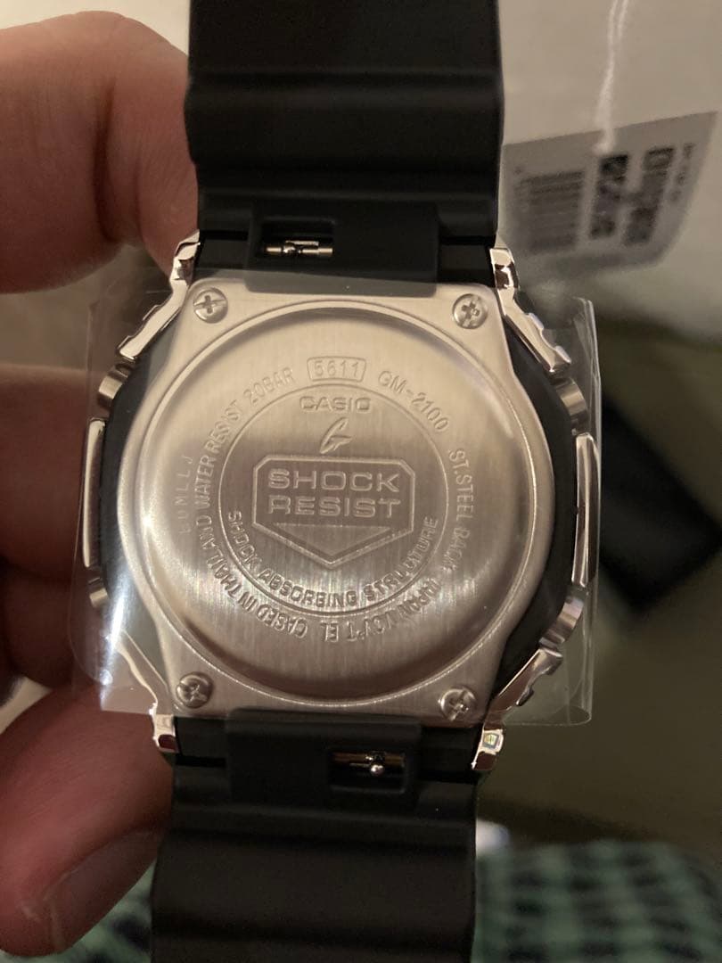 Casio G-Shock GM-2100-1JF Metal Bezel Shock Resistant Watch — Japan Import