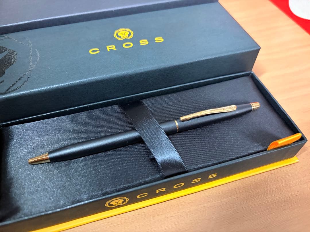 Cross Classic Century Ballpoint Pen with Black Metal Finish and Case