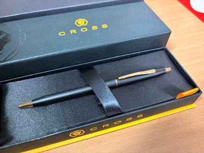 Cross Classic Century Ballpoint Pen with Black Metal Finish and Case