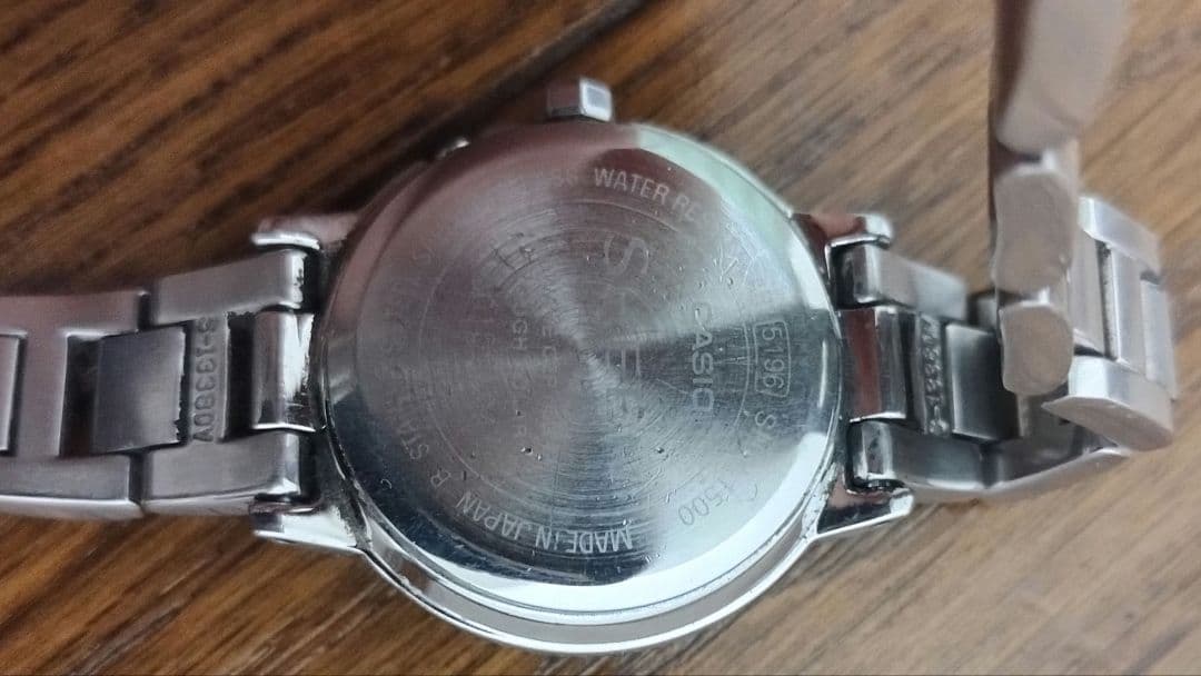 Casio Sheen SHW-1500 5196 Stainless Steel Analog Quartz Watch — Japan Import