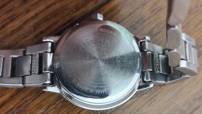 Casio Sheen SHW-1500 5196 Stainless Steel Analog Quartz Watch — Japan Import