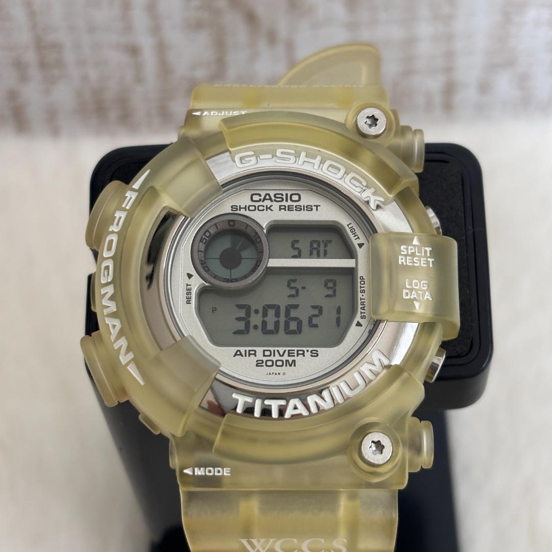 Casio Frogman DW-8201WC-8T Triple Manta EL WCCS Collector's Discontinued Item — Japan Import
