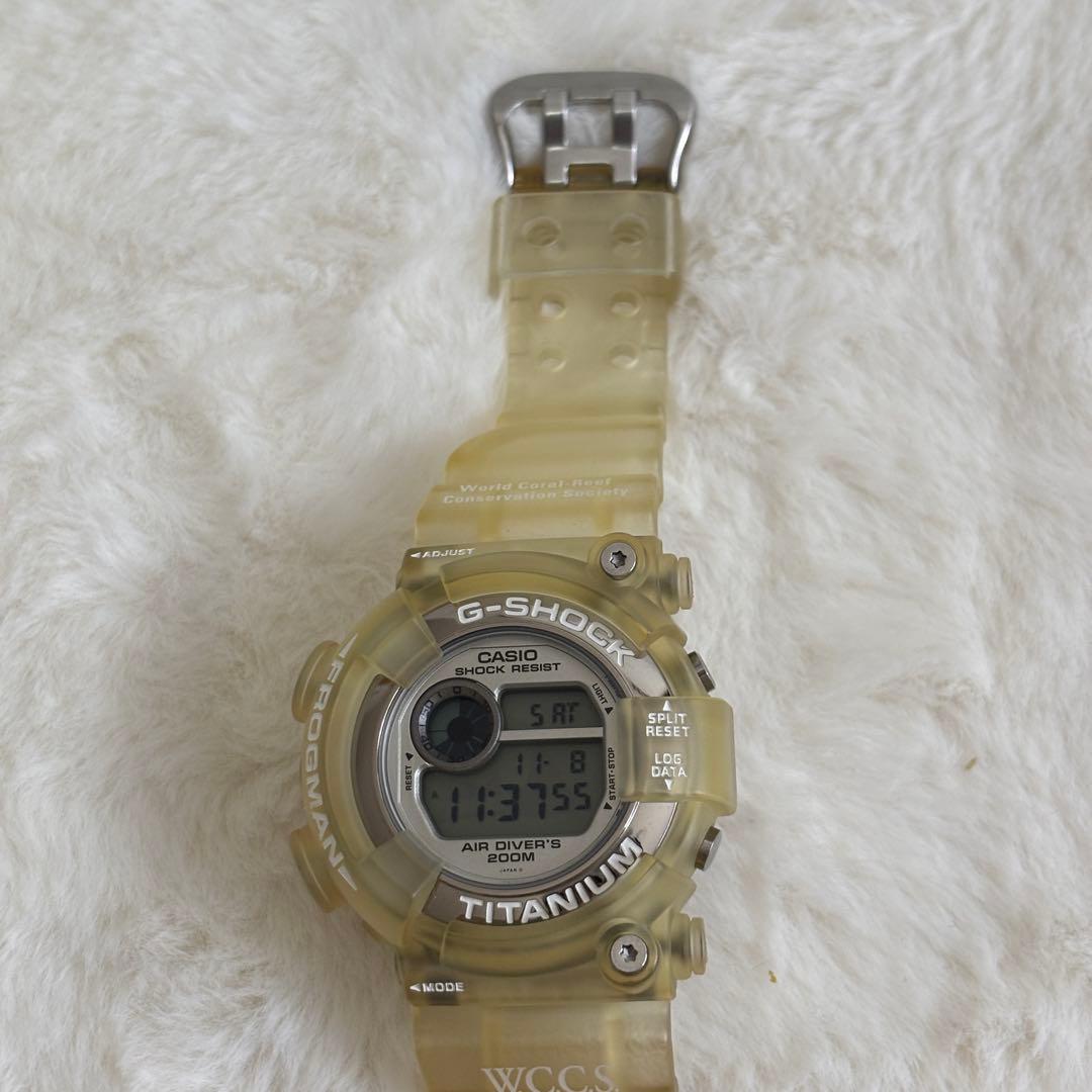 Casio Frogman DW-8201WC-8T Triple Manta EL WCCS Collector's Discontinued Item — Japan Import