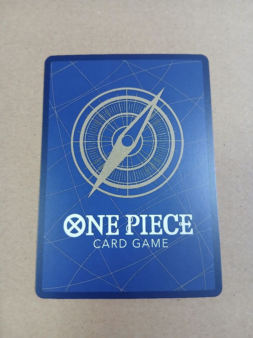 One Piece Card Game Kessen no Toki Tashigi SP trading card Japan import with minor surface scratches