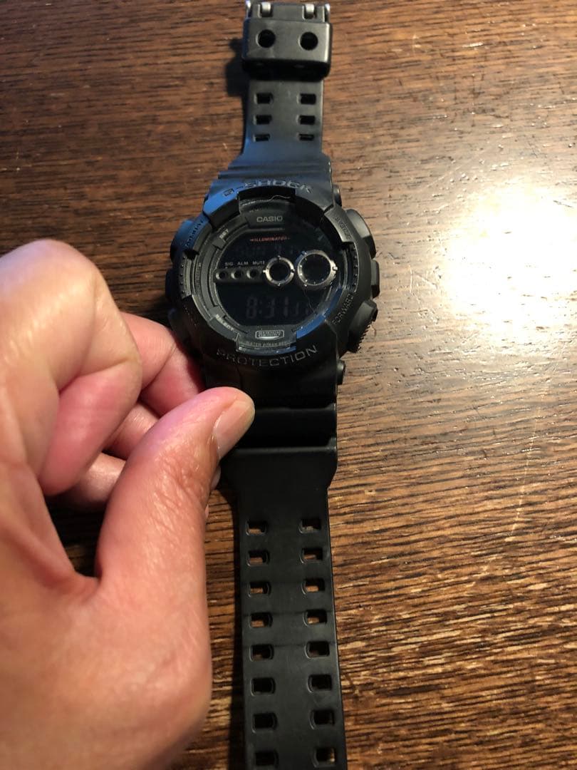 Casio G-Shock Digital Watch Black — Japan Import