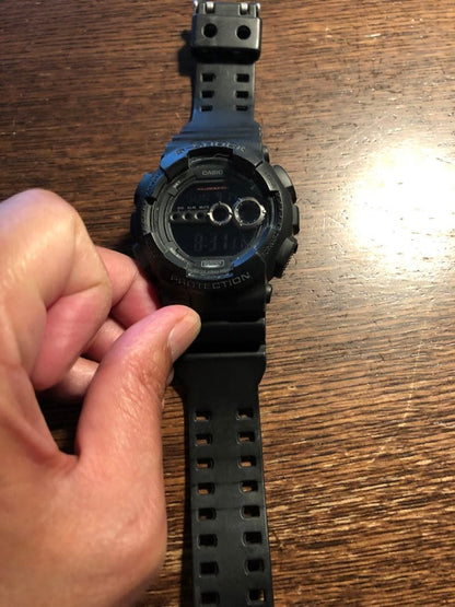 Casio G-Shock Digital Watch Black — Japan Import