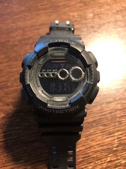 Casio G-Shock Digital Watch Black — Japan Import