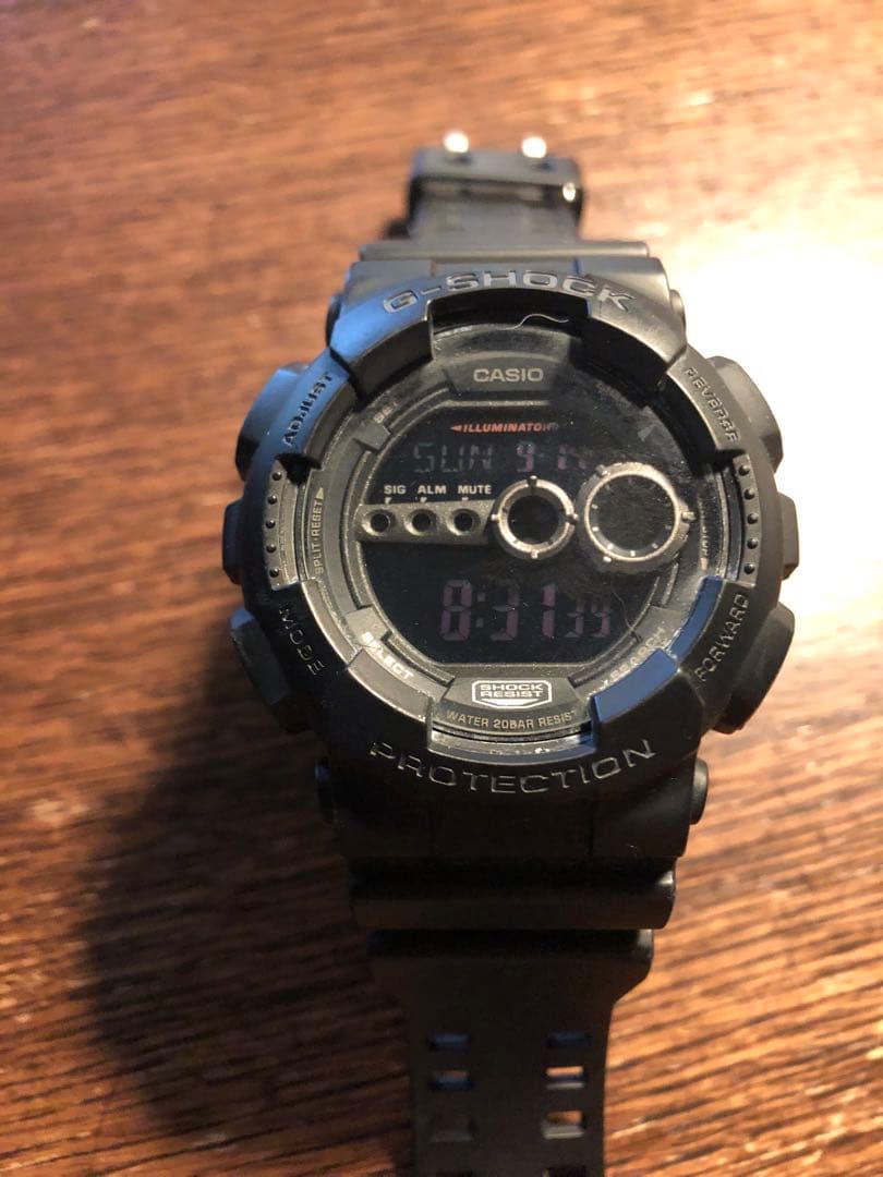 Casio G-Shock Digital Watch Black — Japan Import