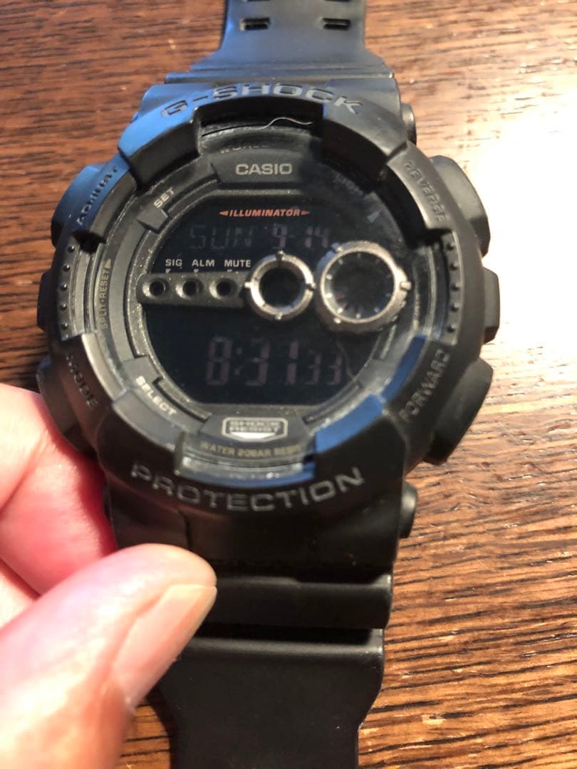 Casio G-Shock Digital Watch Black — Japan Import
