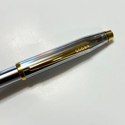 Cross Century II Ballpoint Pen Model Medalist Gold Silver Writing Instrument