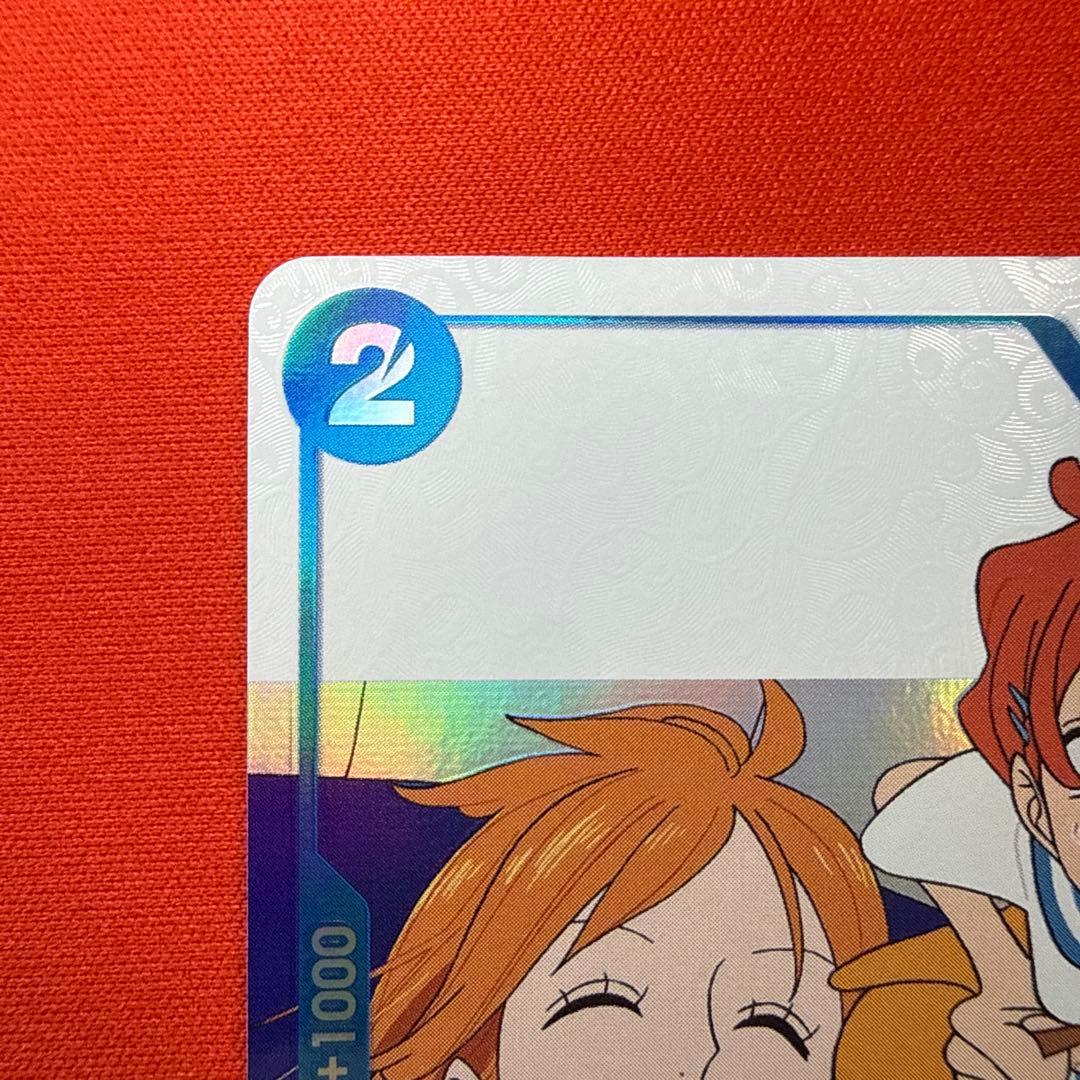 One Piece Card Game character card featuring Girl and Nami P-096 from Japan import