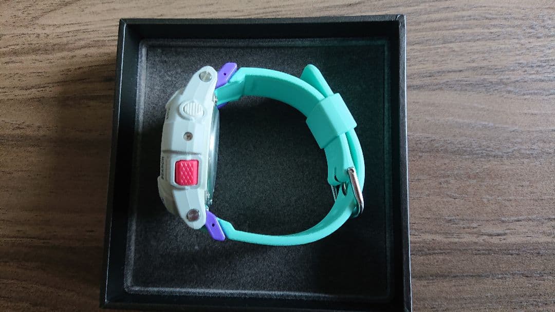 Casio Baby-G BGA-180 Watch with Gray Dial and Green Strap — Japan Import