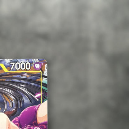 One Piece Boa Hancock P-115 character card with yellow attribute, cost 6, power 7000 from Japan import