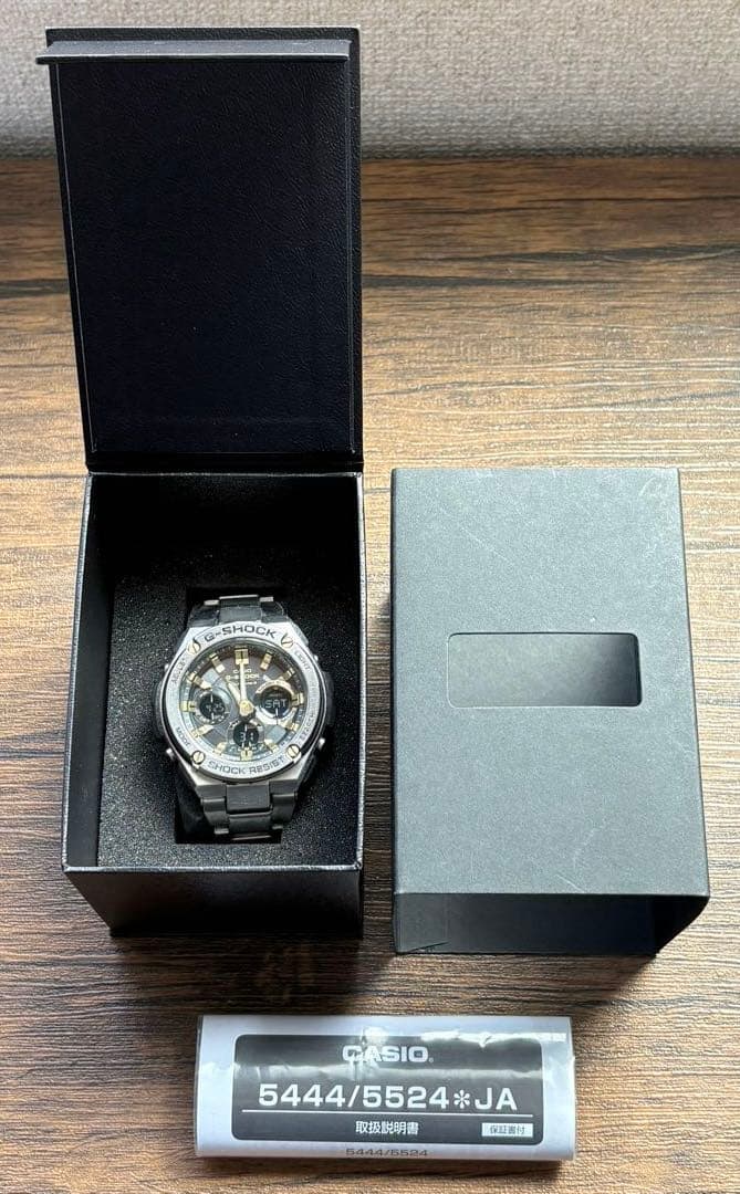 Casio G-SHOCK G-Steel GST-W110D-1A9JF Solar Radio Watch — Japan Import