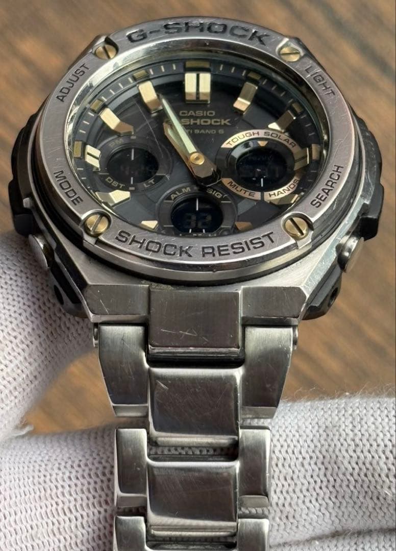 Casio G-SHOCK G-Steel GST-W110D-1A9JF Solar Radio Watch — Japan Import