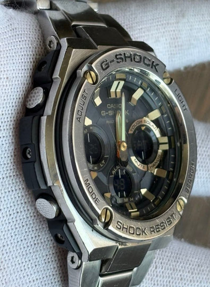 Casio G-SHOCK G-Steel GST-W110D-1A9JF Solar Radio Watch — Japan Import