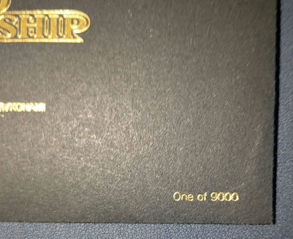 Yu-Gi-Oh World Championship 2019 Promotion Set in black envelope with gold 'One of 9000' inscription