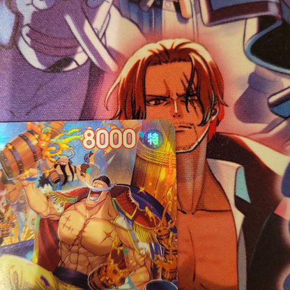 One Piece Edward Newgate SP Card ST15-002 Japanese trading card in protective sleeve