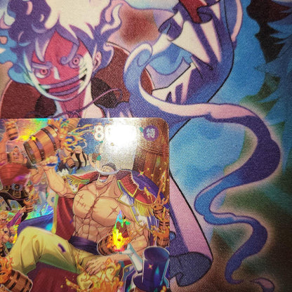 One Piece Edward Newgate SP Card ST15-002 Japanese trading card in protective sleeve