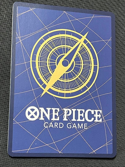 One Piece Straw Hat Crew character card featuring Nami OP01-016 with search effect 25th Anniversary edition