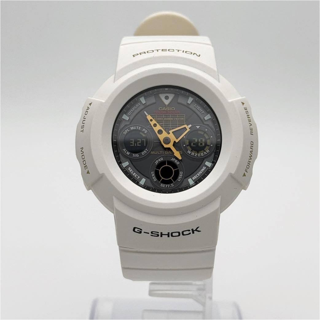 Casio G-Shock Series AWG-525B-7AJF 25th Anniversary White Watch — Japan Import