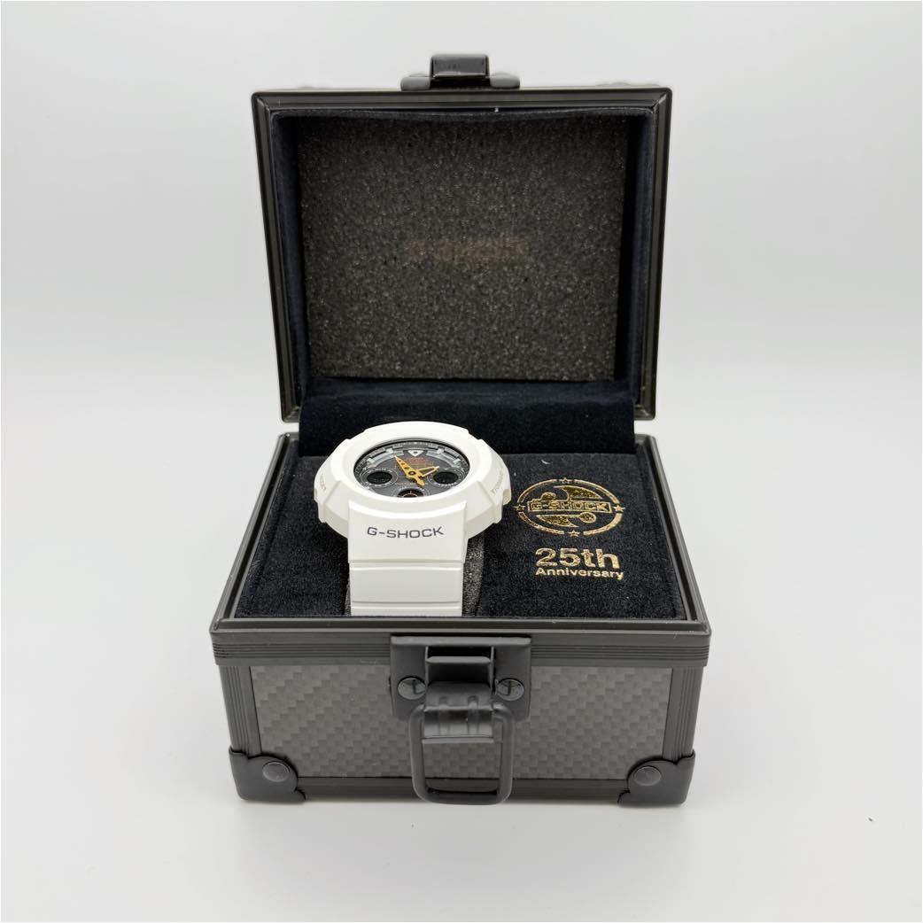 Casio G-Shock Series AWG-525B-7AJF 25th Anniversary White Watch — Japan Import