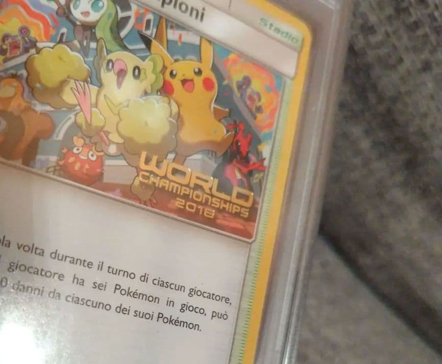 Pokemon Card World Championship 2018 Promo PSA6 rare overseas version single card