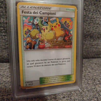 Pokemon Card World Championship 2018 Promo PSA6 rare overseas version single card