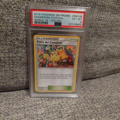 Pokemon Card World Championship 2018 Promo PSA6 rare overseas version single card