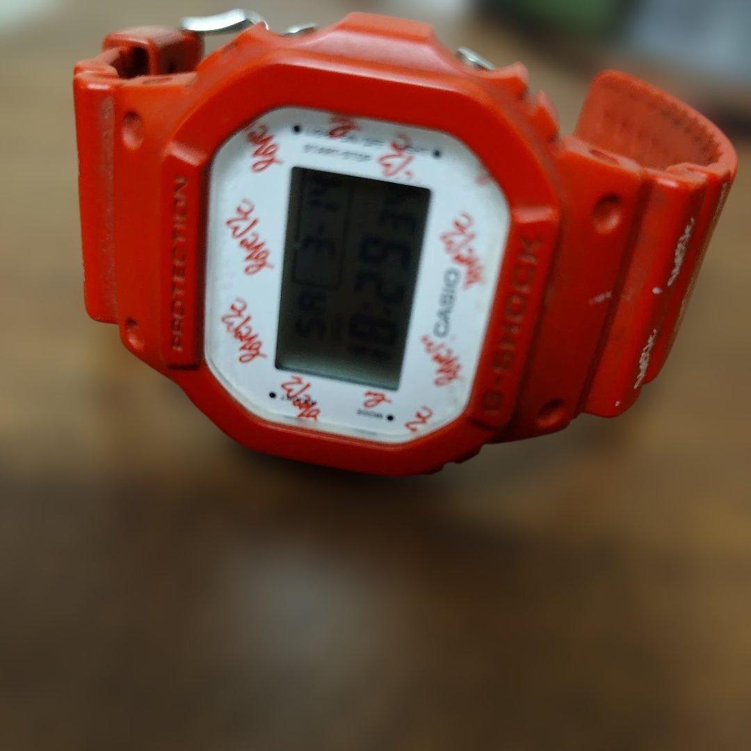 Casio Men’s G-Shock Watch Red Model DW-5600LH with Shock Resistance — Japan Import