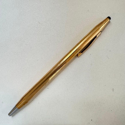 Cross Classic Century 14K gold-plated ballpoint pen with twist mechanism, vintage Japan import