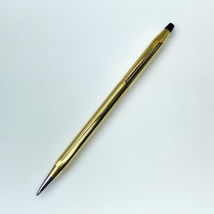 Cross Classic Century 10KT Gold Filled Twist Ballpoint Pen Made in USA with Ink and Case