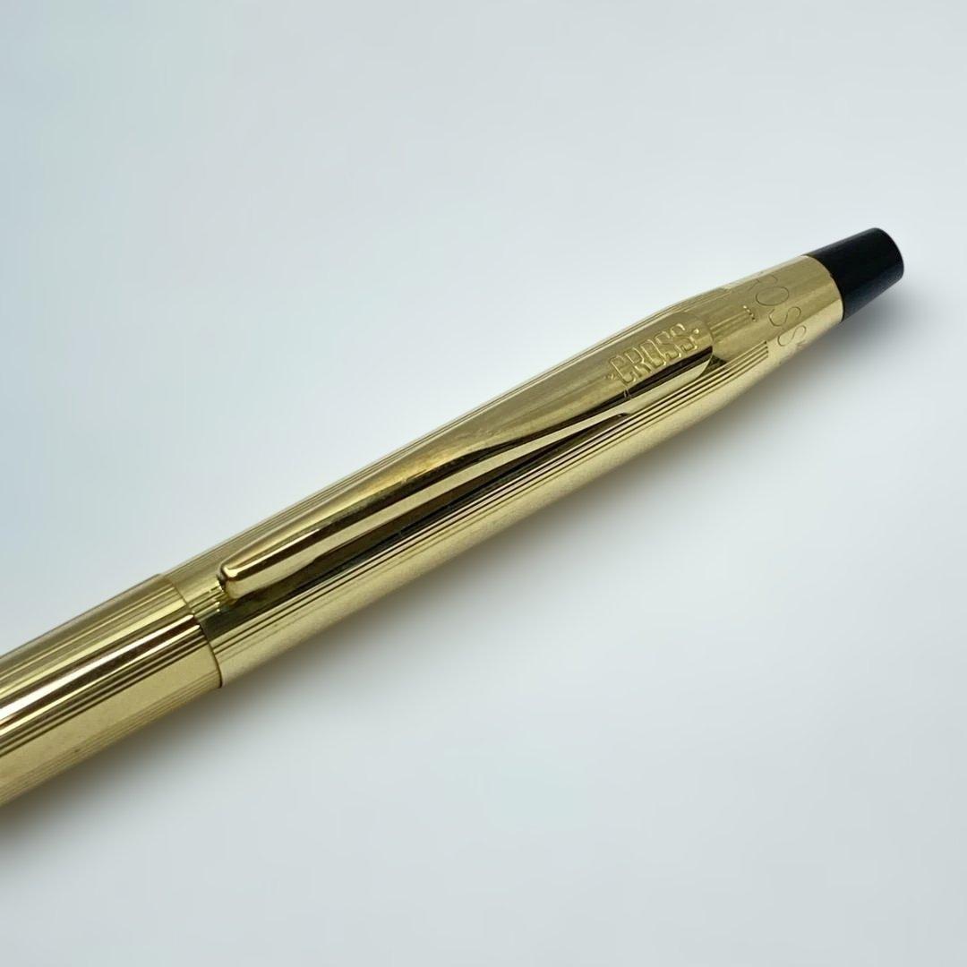 Cross Classic Century 10KT Gold Filled Twist Ballpoint Pen Made in USA with Ink and Case