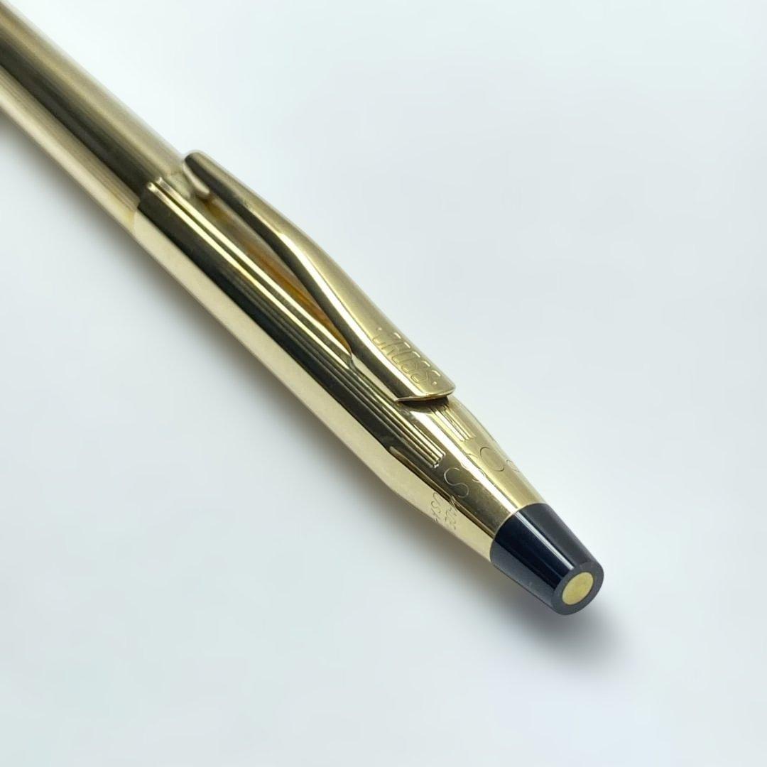 Cross Classic Century 10KT Gold Filled Twist Ballpoint Pen Made in USA with Ink and Case