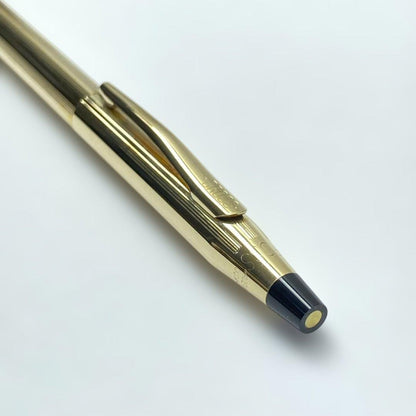 Cross Classic Century 10KT Gold Filled Twist Ballpoint Pen Made in USA with Ink and Case