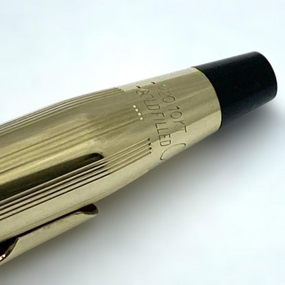 Cross Classic Century 10KT Gold Filled Twist Ballpoint Pen Made in USA with Ink and Case