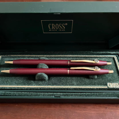 Panasonic Pen Set with Case - Ballpoint and Mechanical Pencil Included — Japan Import