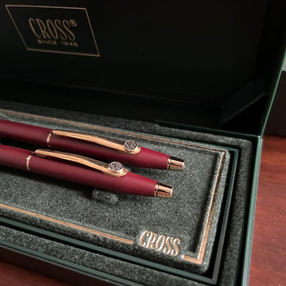 Panasonic Pen Set with Case - Ballpoint and Mechanical Pencil Included — Japan Import