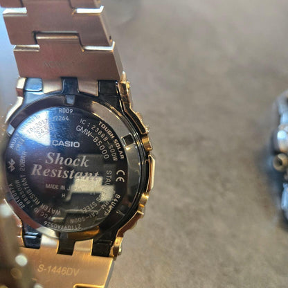 Casio G-Shock GMW-B5000 Gold Metal Digital Watch — Japan Import