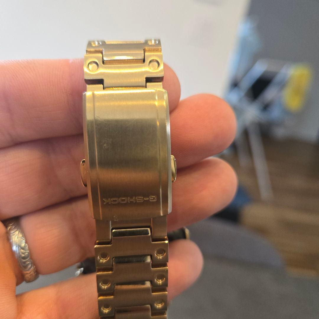 Casio G-Shock GMW-B5000 Gold Metal Digital Watch — Japan Import