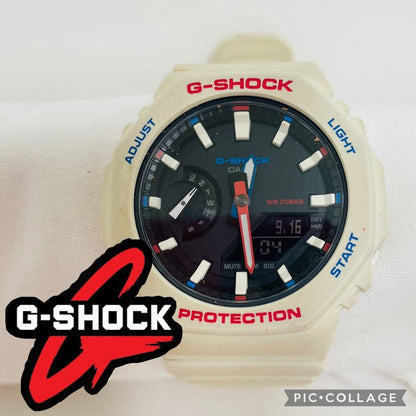 Casio G-Shock GMA-S2100WT Digital Analog Watch - White — Japan Import