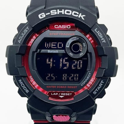 Casio G-Shock G-Squad GBD-800 Mobile Link Black and Red — Japan Import