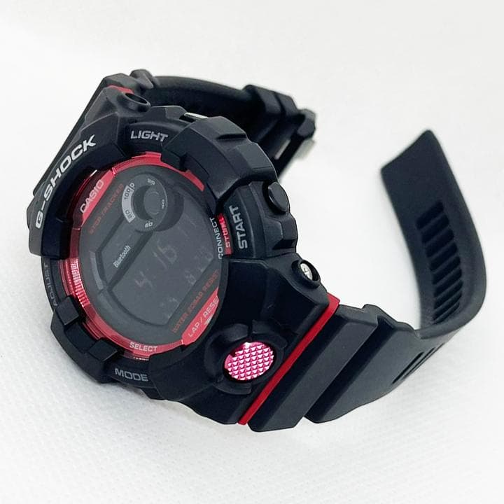 Casio G-Shock G-Squad GBD-800 Mobile Link Black and Red — Japan Import