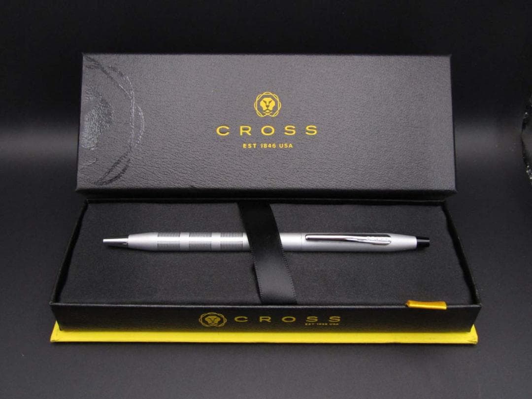 Cross Classic Century Ballpoint Pen Model AT0082-14 Silver with Stylus — Japan Import