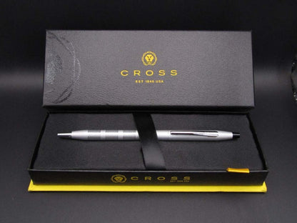 Cross Classic Century Ballpoint Pen Model AT0082-14 Silver with Stylus — Japan Import