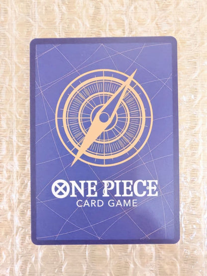 One Piece Kamusari Parallel op10 Shanks single trading card with minor back surface scratches