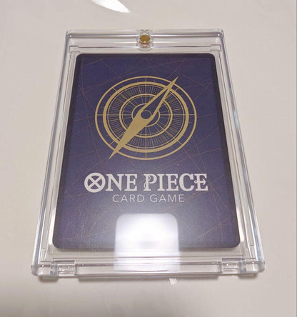 One Piece Kamusari Parallel op10 Shanks single trading card with minor back surface scratches